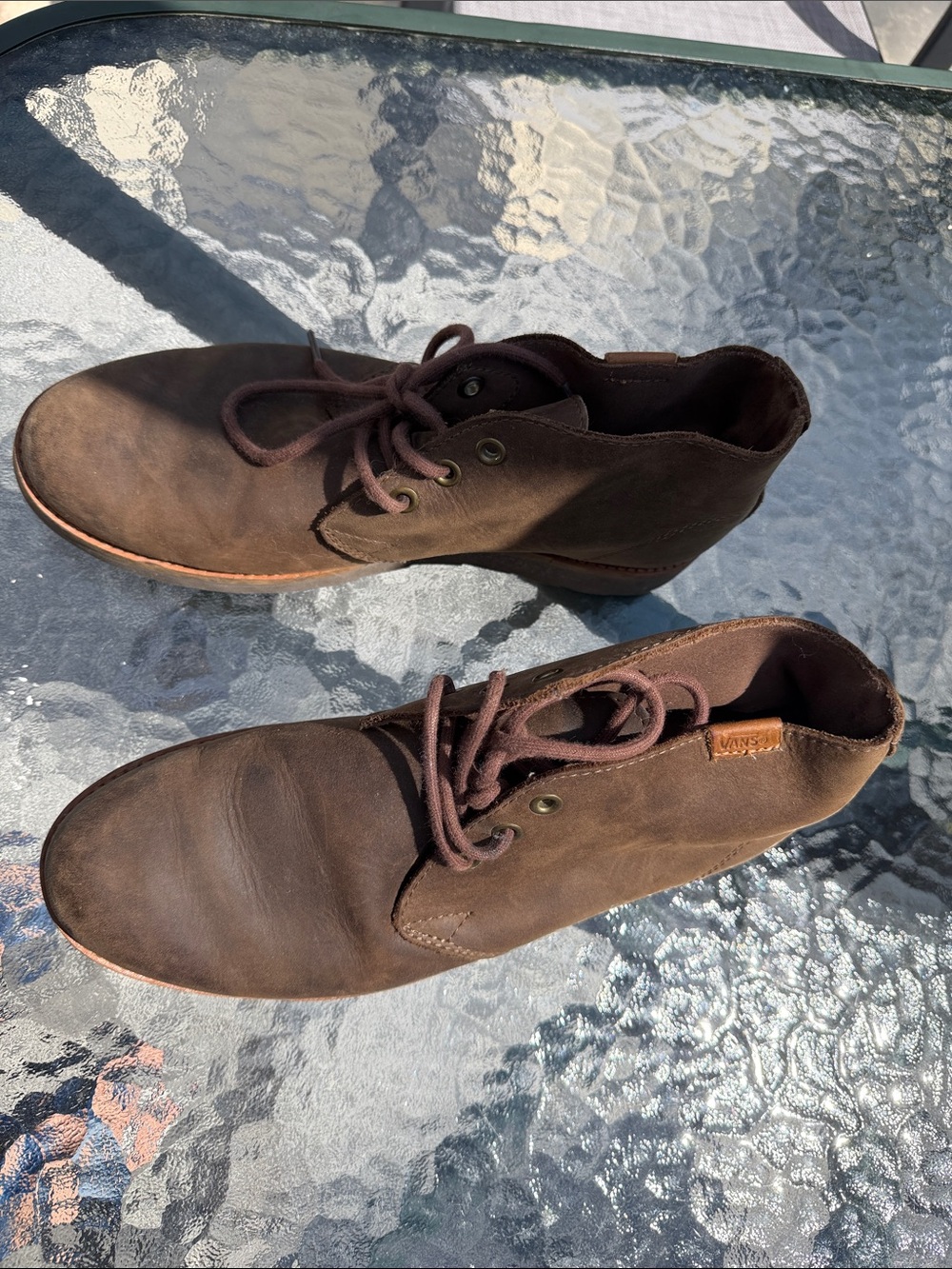 Vans Men’s Dark Brown Suede Chukka Boots